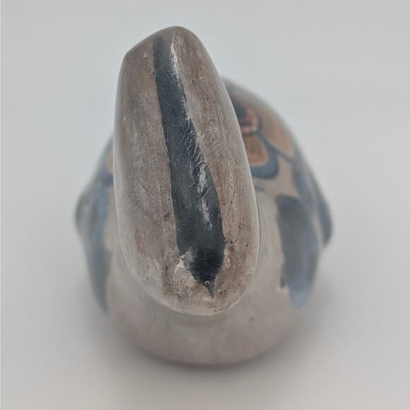 Tonala Fish Figurine Mexican Folk Art Pottery Hand Painted Ceramic Sculpture - Picture 5 of 12